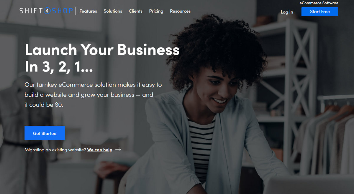 Shift4Shop - one of the largest ecommerce platforms in 2024
